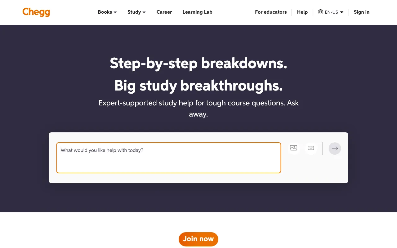 chegg screenshot