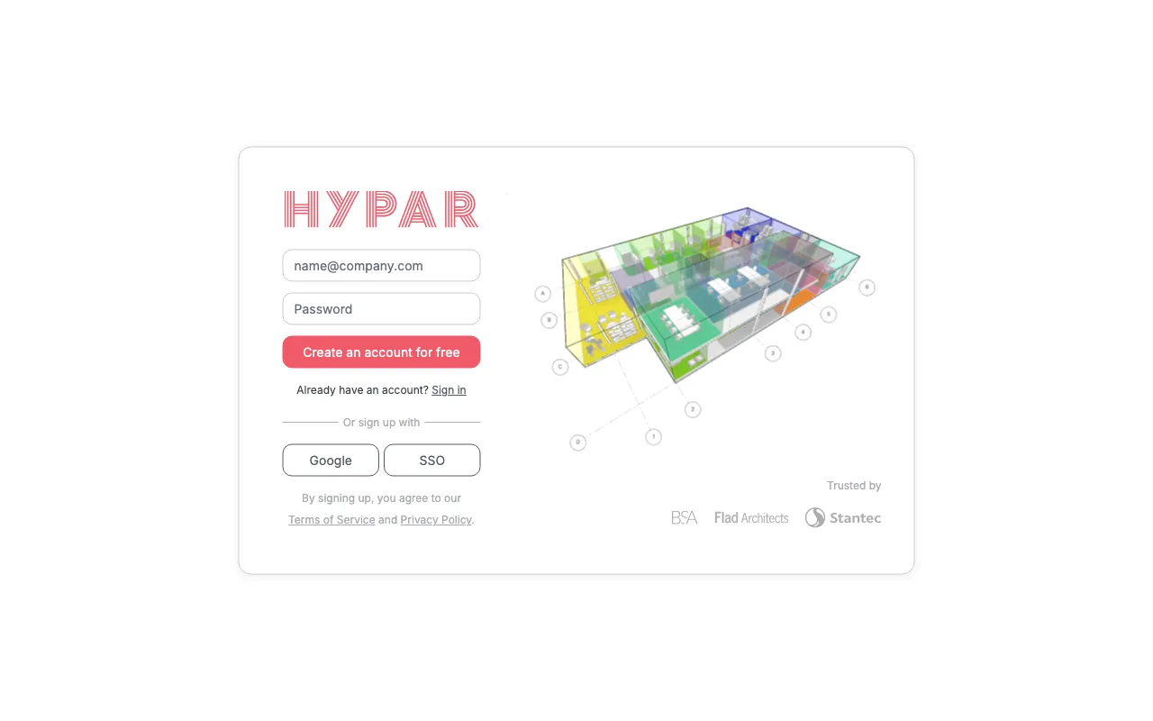 hypar screenshot