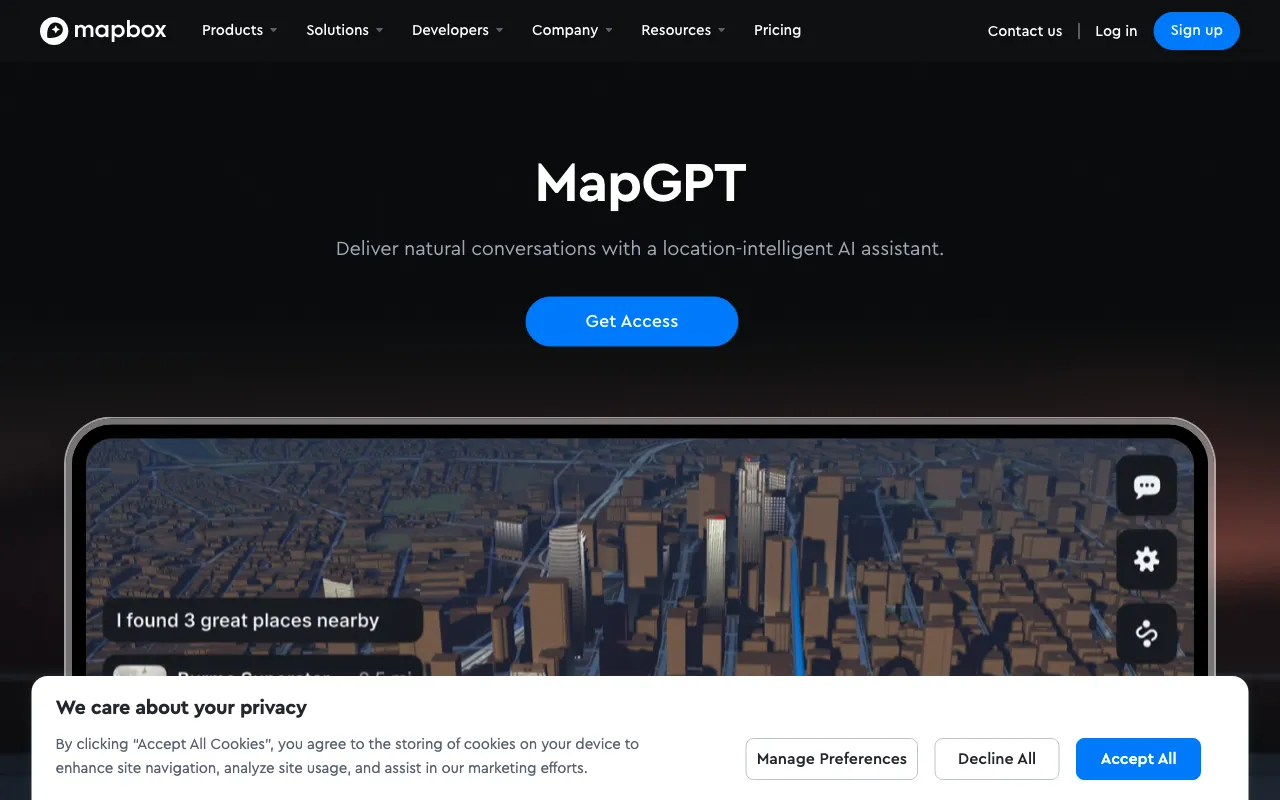 mapbox screenshot