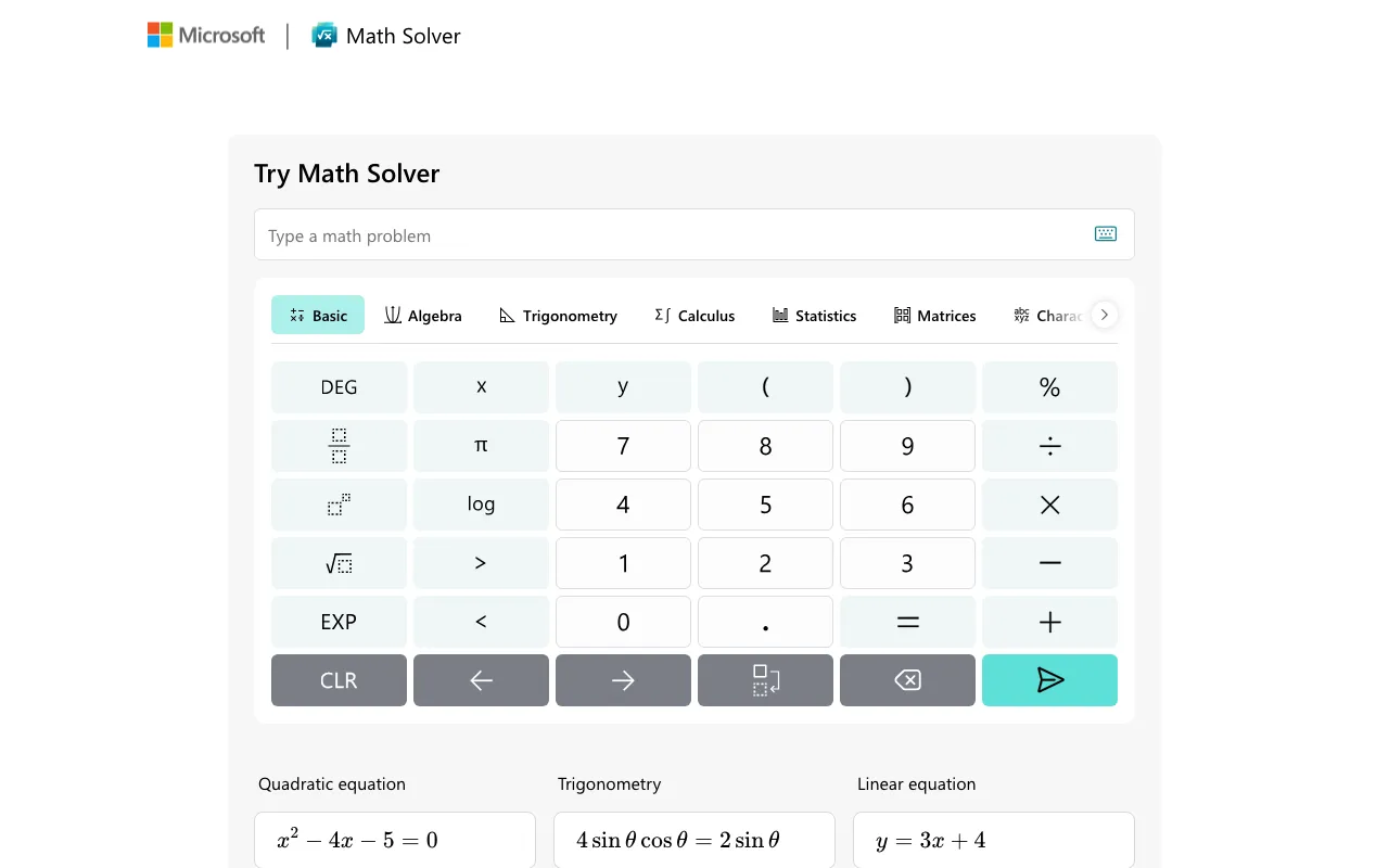 math screenshot